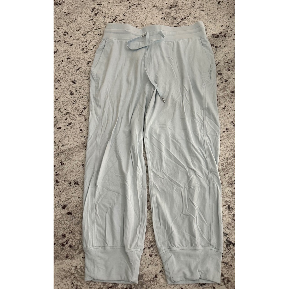 Lululemon Ready to Rulu light blue Joggers pants sz 10